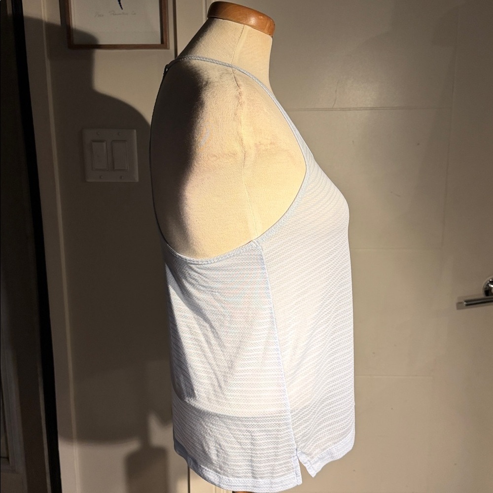 Light Baby Blue Nike Dri Fit Tank - Picture 2 of 5